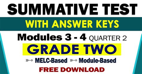 guro ako grade 2|Grade 2 SLM Quarter 4 .